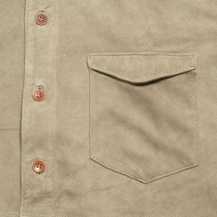 FRANK LEDER - Baby Goat Leather Bohemia Shirts - FL-0216057