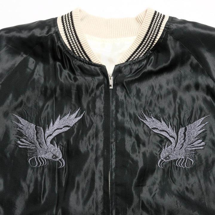 GOLD - ACETATE SOUVENIR JACKET - DRAGON - GL15852