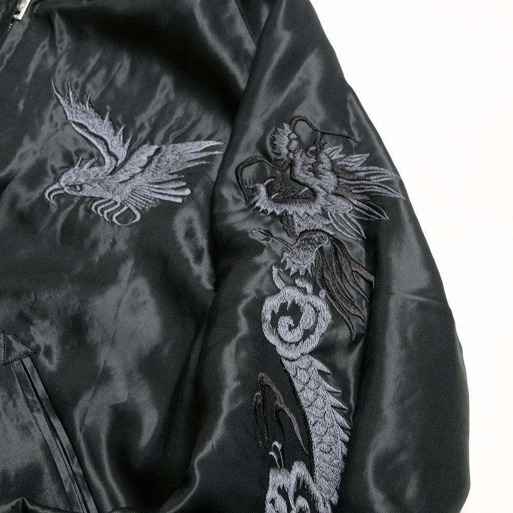 GOLD - ACETATE SOUVENIR JACKET - DRAGON - GL15852