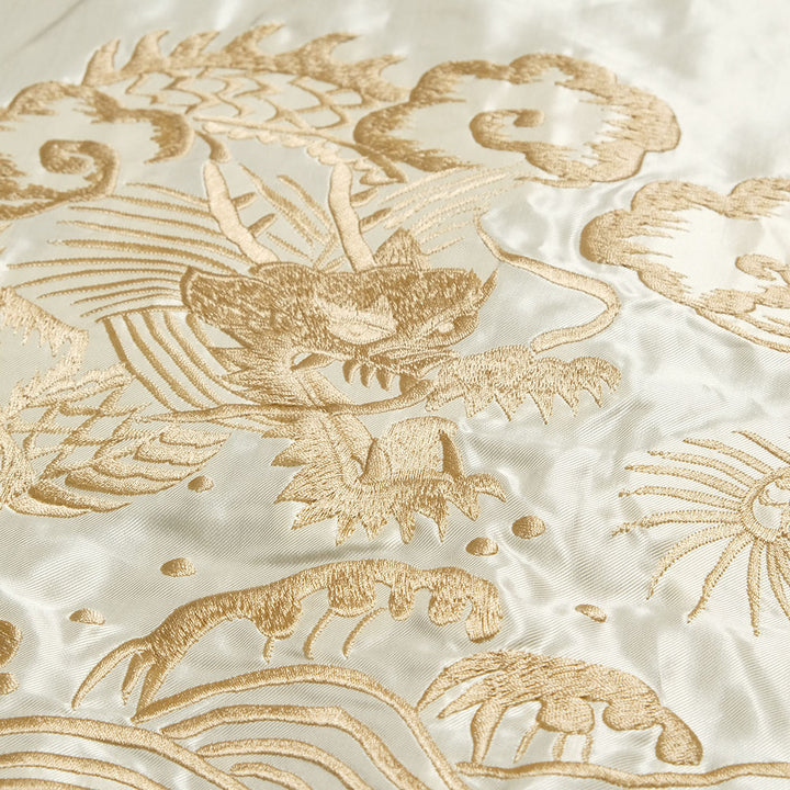 GOLD - ACETATE SOUVENIR JACKET - DRAGON - GL15852