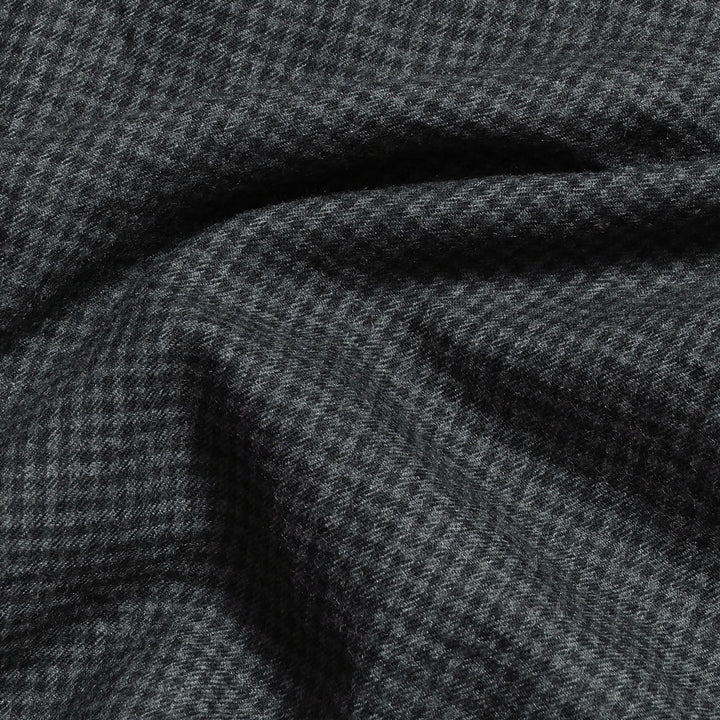 GOLD - Super 120's WOOL CHECK OPEN SHIRT - GL29753