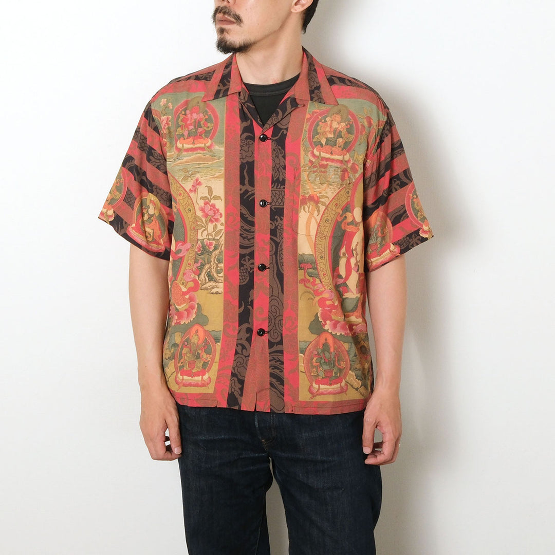 GOLD - ALOHA SHIRT “MANDARA” - GL39652