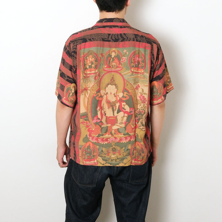 GOLD - ALOHA SHIRT “MANDARA” - GL39652