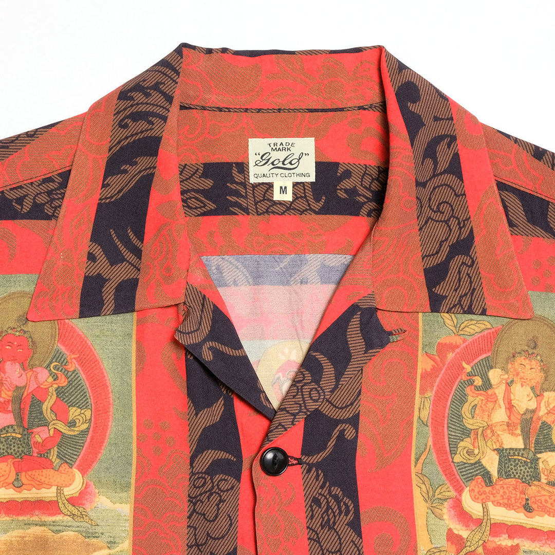 GOLD - ALOHA SHIRT “MANDARA” - GL39652