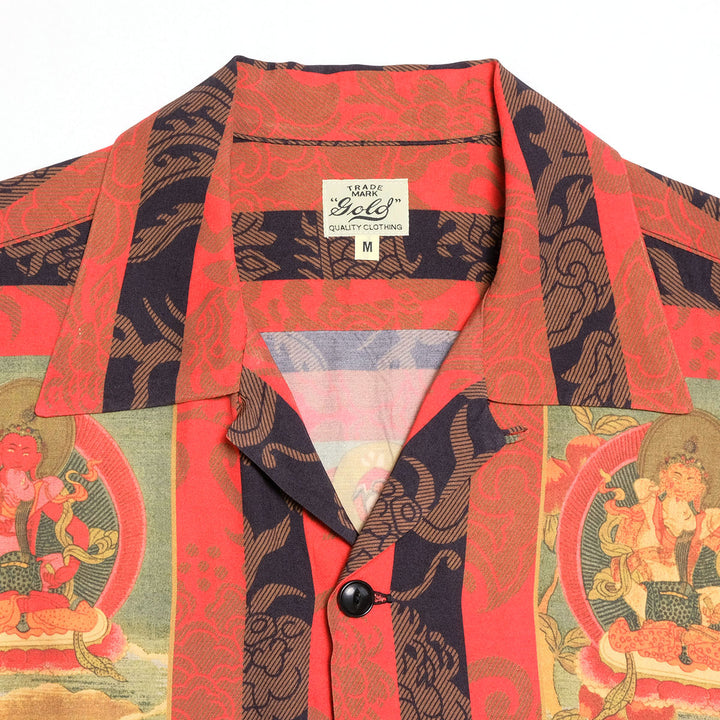 GOLD - ALOHA SHIRT “MANDARA” - GL39652