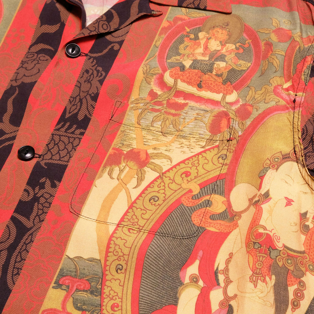 GOLD - ALOHA SHIRT “MANDARA” - GL39652
