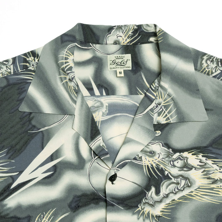 GOLD - ALOHA SHIRT “DRAGON” - GL39653