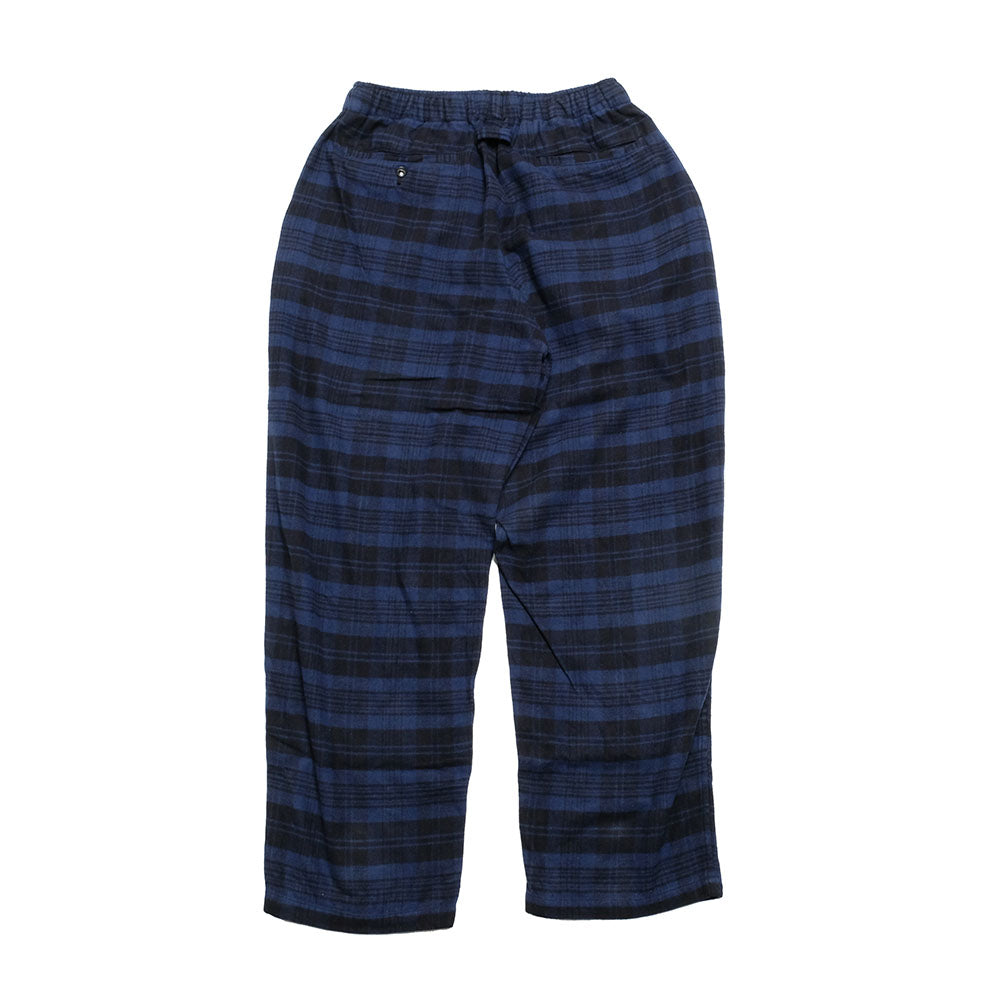 GOLD - COTTON NEL CHECK EASY PANTS - GL42404
