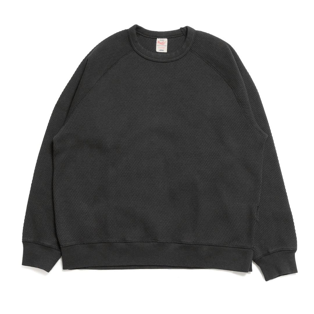 GOLD - HEAVY THERMAL RAGLAN CREW NECK SHIRT - GL69771