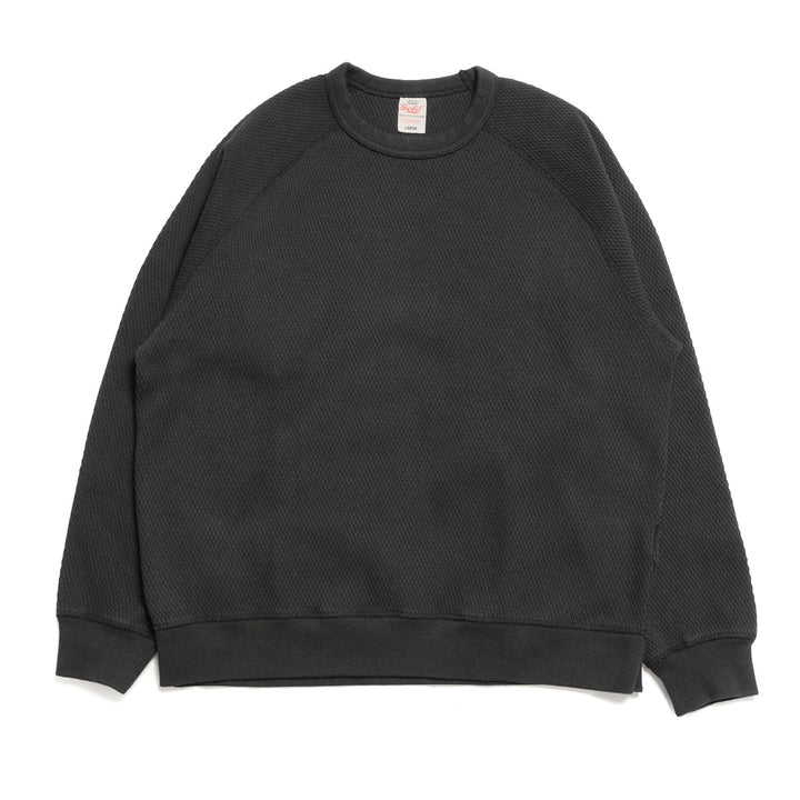 GOLD - HEAVY THERMAL RAGLAN CREW NECK SHIRT - GL69771