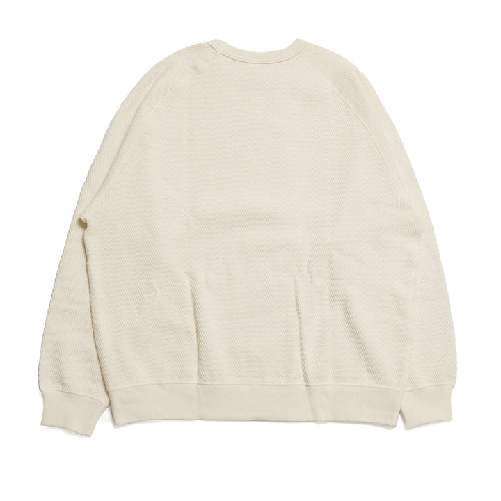 GOLD - HEAVY THERMAL RAGLAN CREW NECK SHIRT - GL69771
