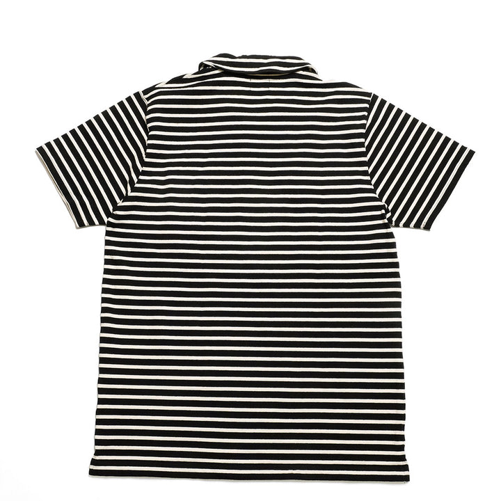 BURGUS PLUS - S/S Shawl Collar Border Polo Shirt - HBP-011BD