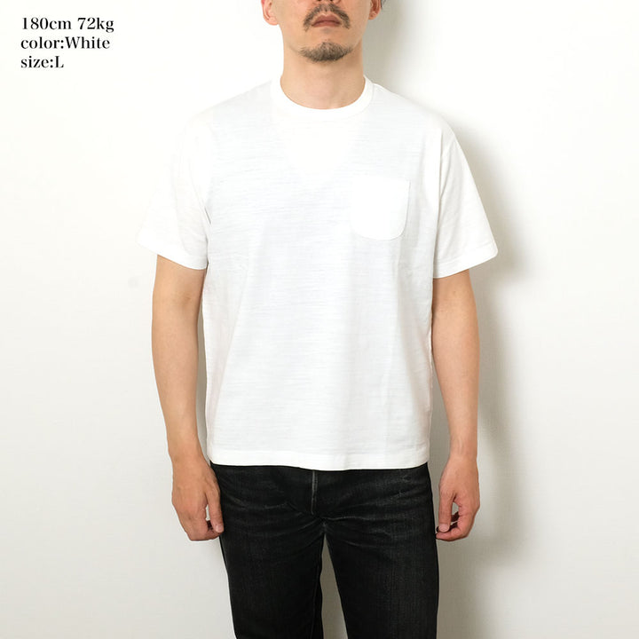BURGUS PLUS - Slub Pocket Tee - HBP-027