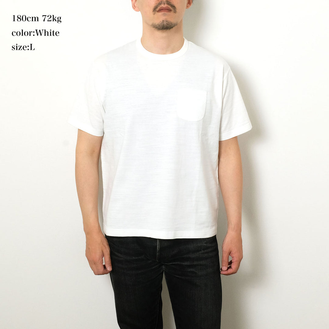BURGUS PLUS - Slub Pocket Tee - HBP-027