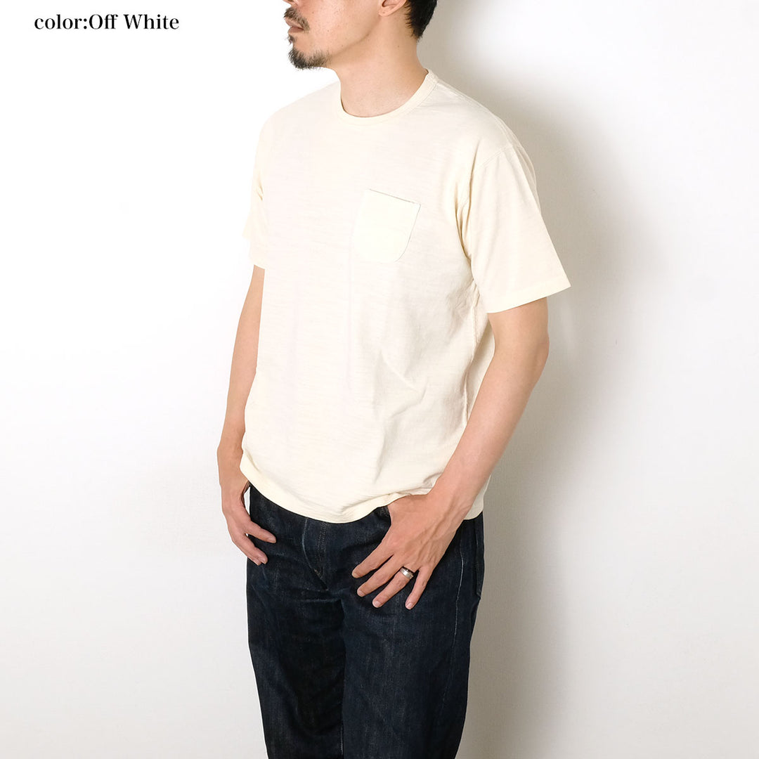 BURGUS PLUS - Slub Pocket Tee - HBP-027