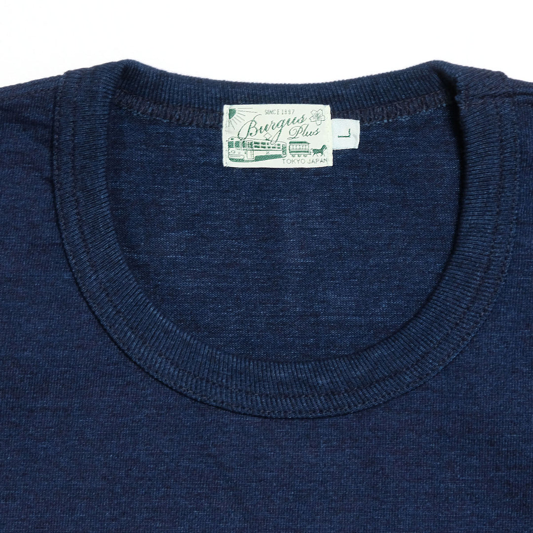 BURGUS PLUS - Indigo Pocket Tee - HBP-029A