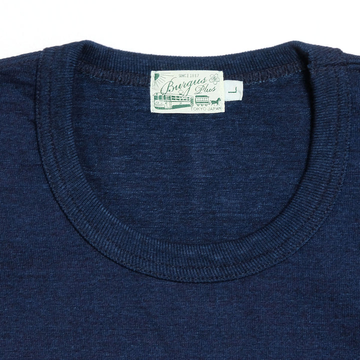 BURGUS PLUS - Indigo Pocket Tee - HBP-029A