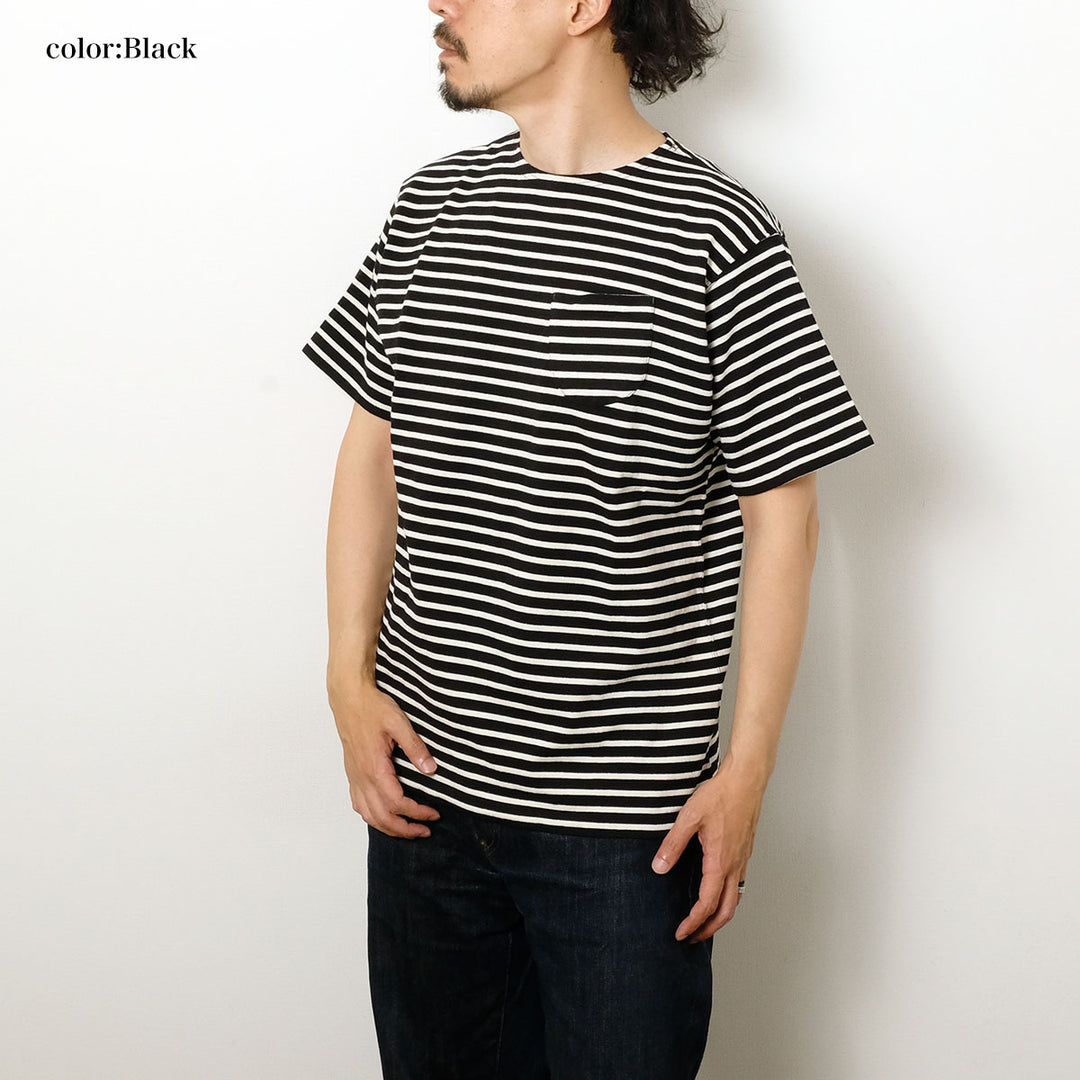 BURGUS PLUS - S/S Relax Basque Shirt - HBP-036BD