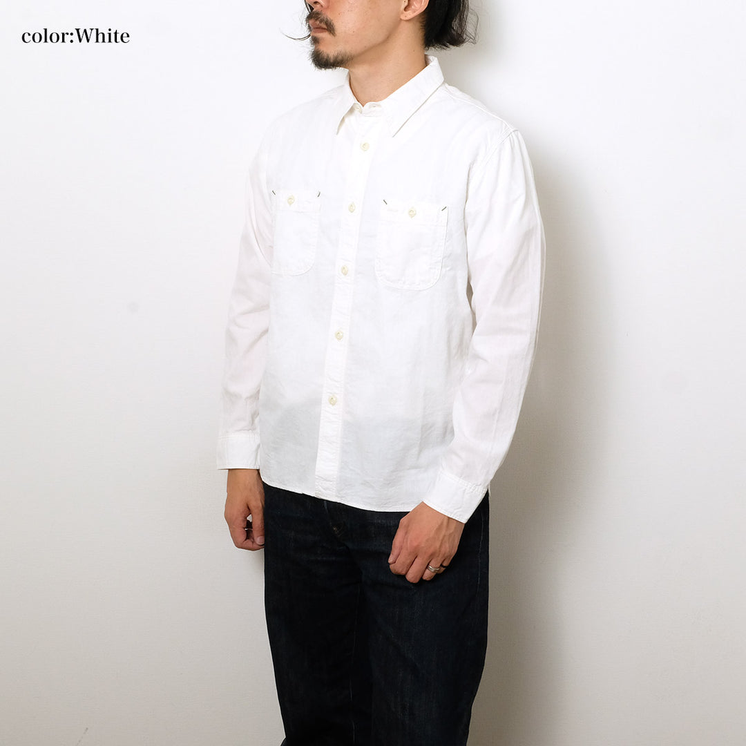BURGUS PLUS - Chambray Work Shirt - HBP-300CH