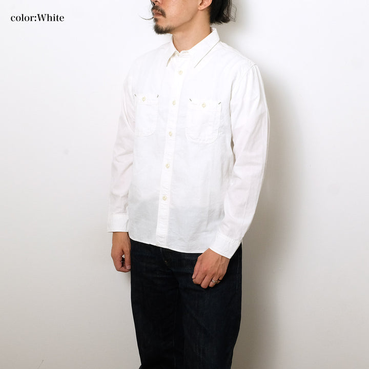 BURGUS PLUS - Chambray Work Shirt - HBP-300CH
