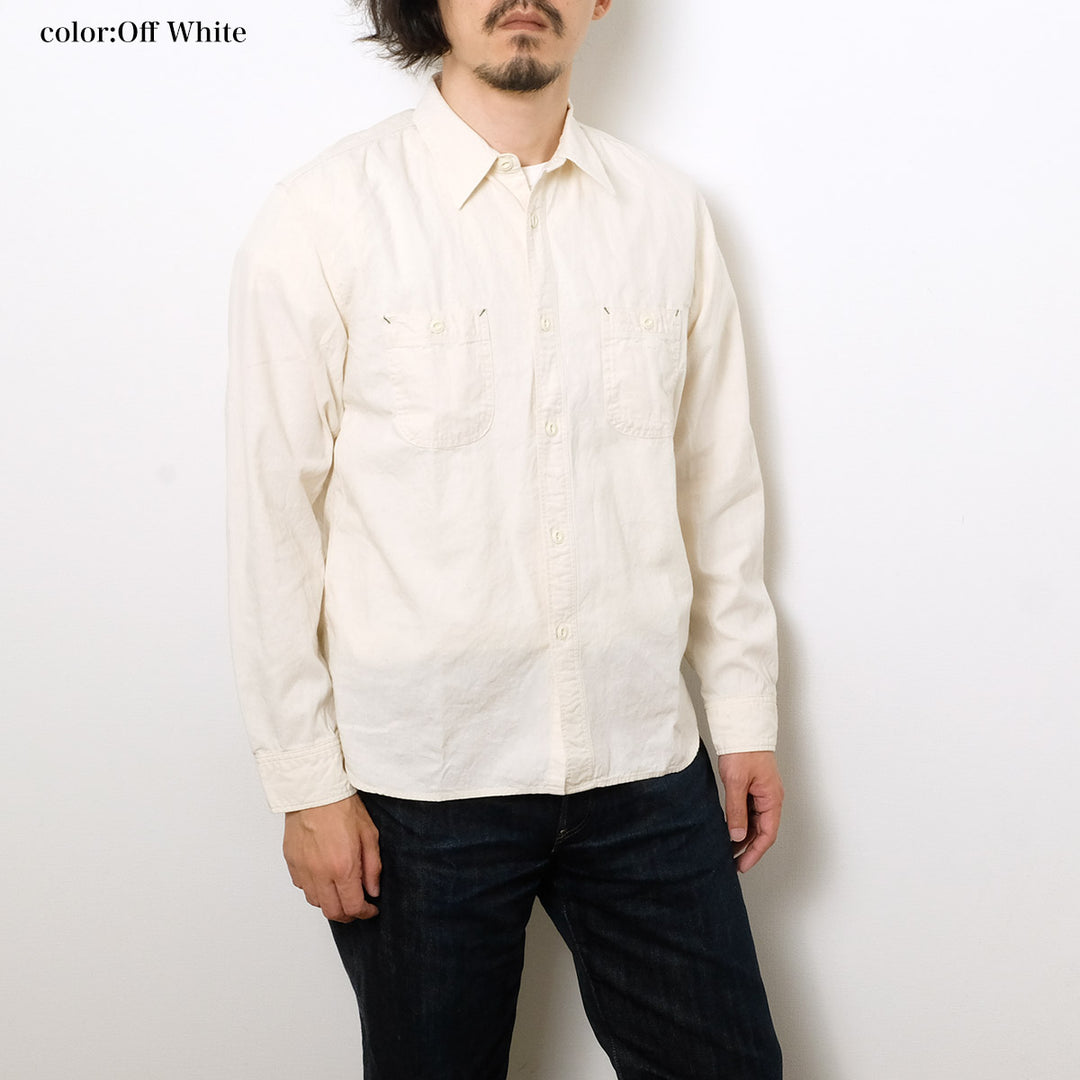 BURGUS PLUS - Chambray Work Shirt - HBP-300CH