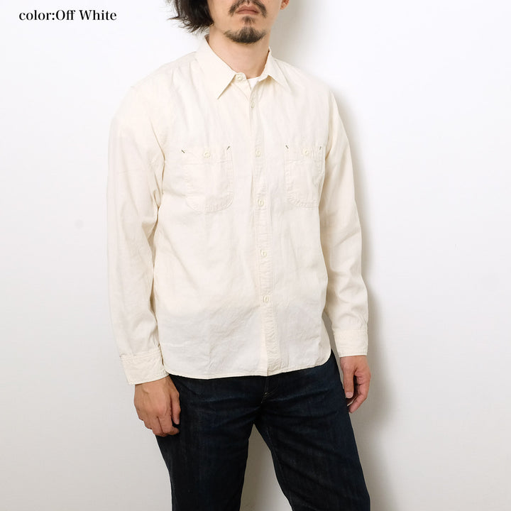 BURGUS PLUS - Chambray Work Shirt - HBP-300CH