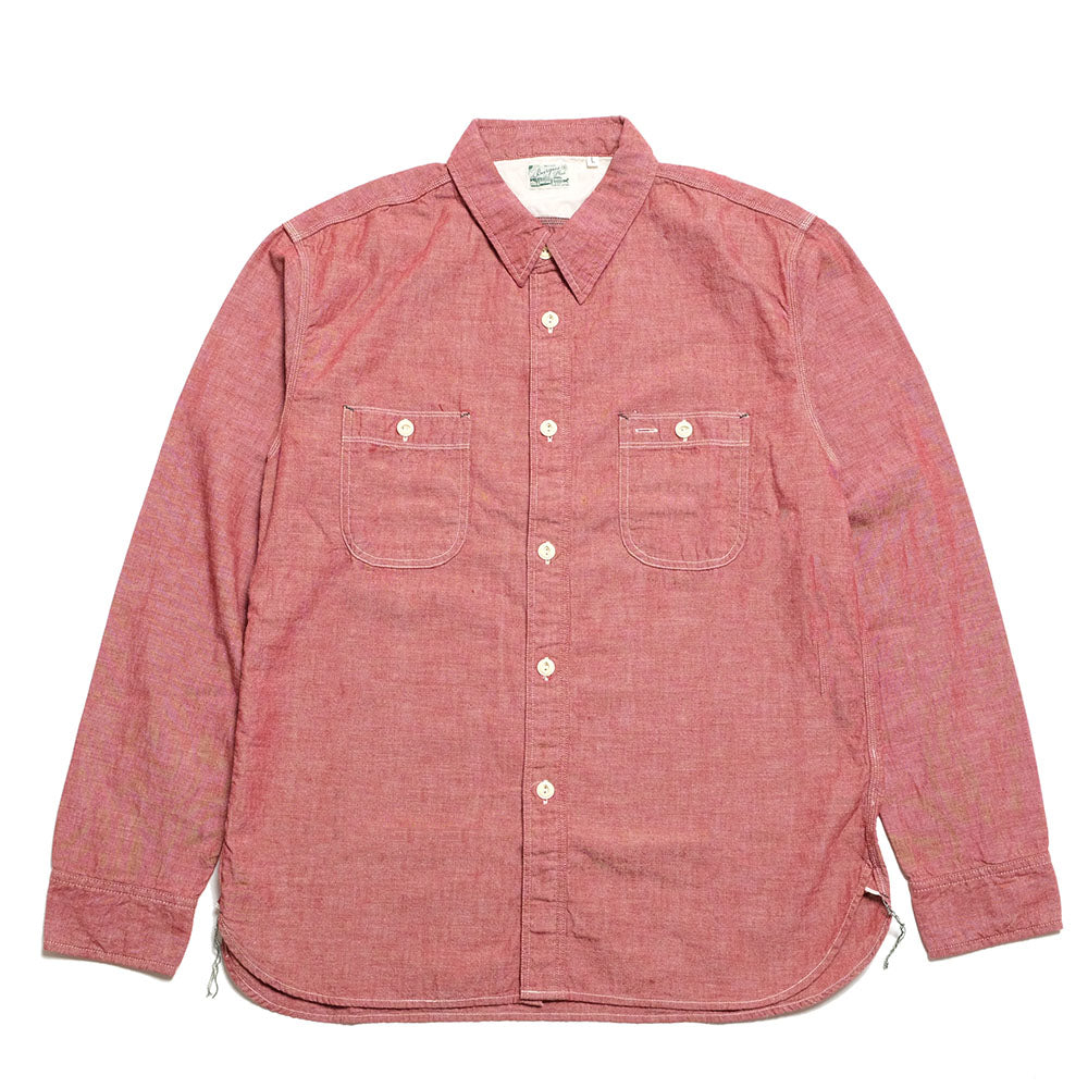 BURGUS PLUS - Chambray Work Shirt - HBP-300CH