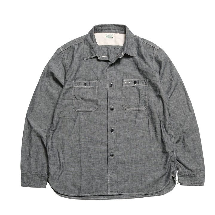 BURGUS PLUS - Chambray Work Shirt - HBP-300CH