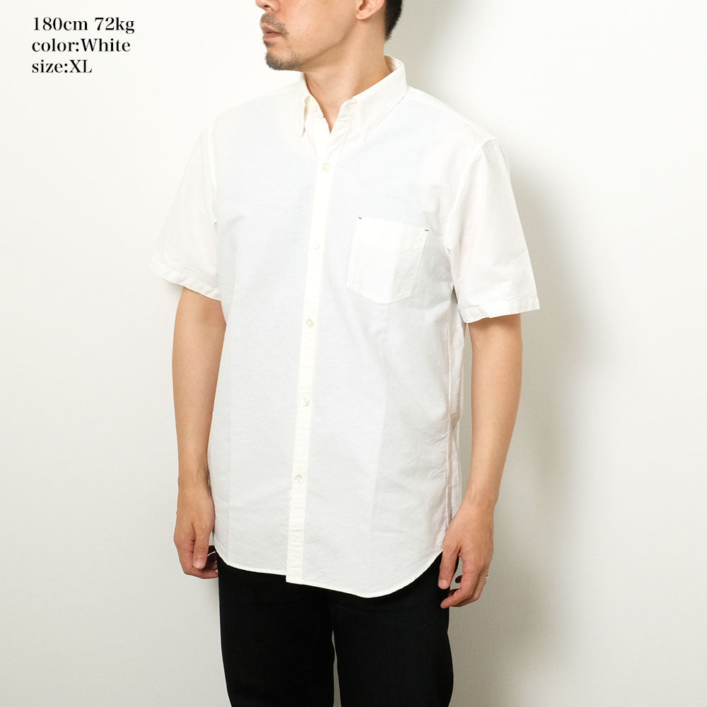 BURGUS PLUS - S/S Oxford BD Shirt - HBP-303BS