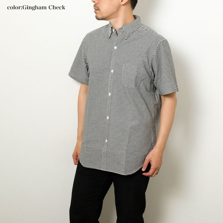 BURGUS PLUS - S/S Oxford BD Shirt - HBP-303BS