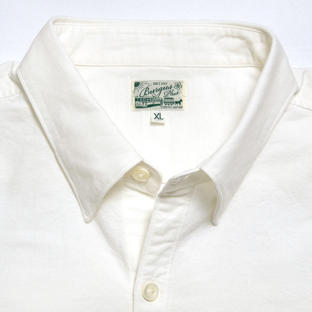 BURGUS PLUS - S/S Oxford BD Shirt - HBP-303BS
