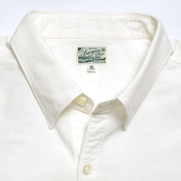 BURGUS PLUS - S/S Oxford BD Shirt - HBP-303BS