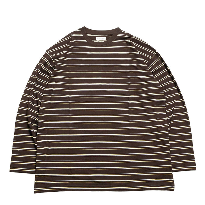 KAPTAIN SUNSHINE - Hard Twisted Stripe Jersey L/S Tee - KS26SCS07