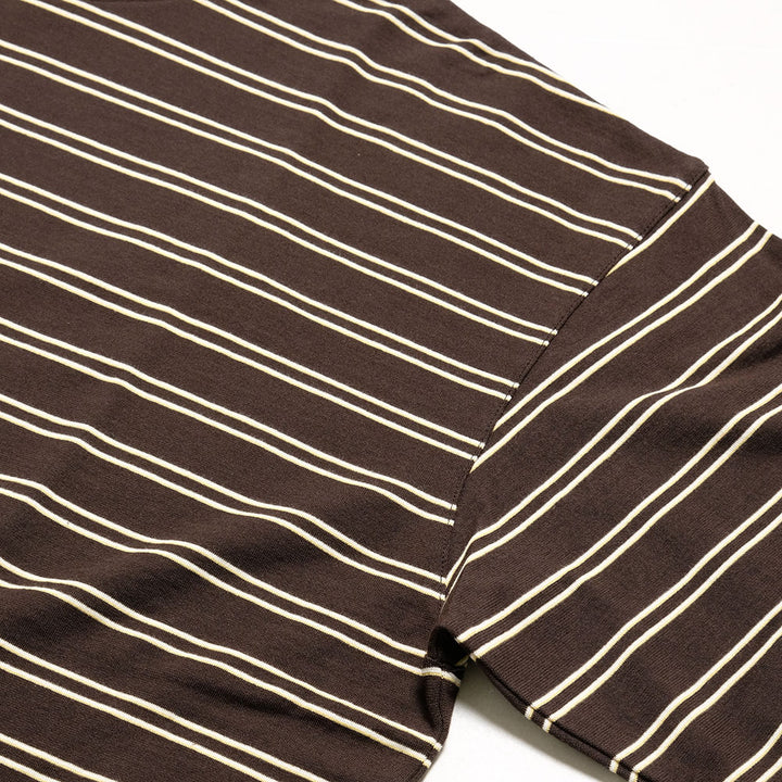 KAPTAIN SUNSHINE - Hard Twisted Stripe Jersey L/S Tee - KS26SCS07