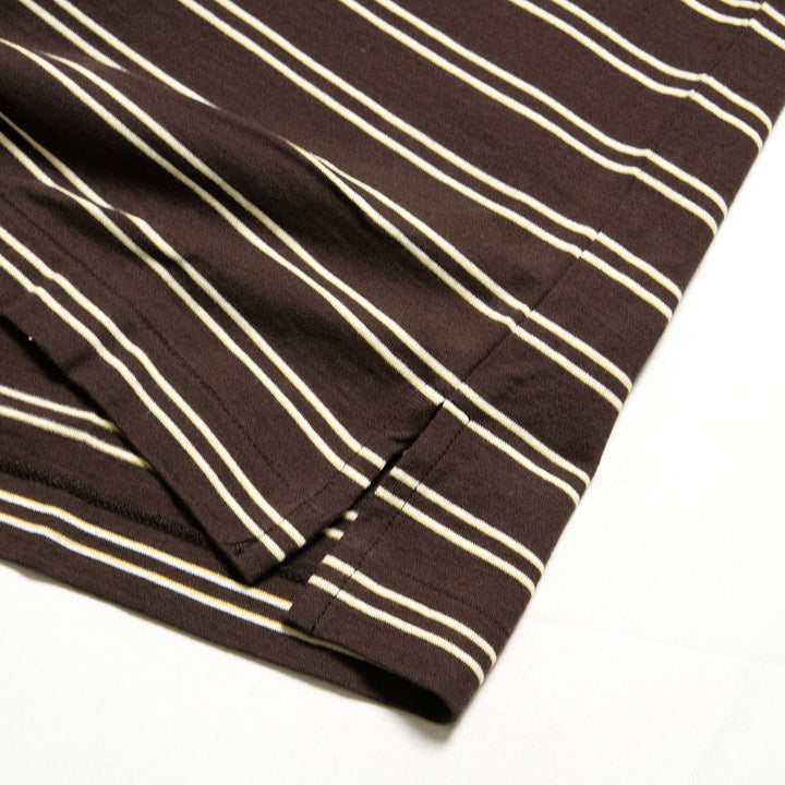 KAPTAIN SUNSHINE - Hard Twisted Stripe Jersey L/S Tee - KS26SCS07
