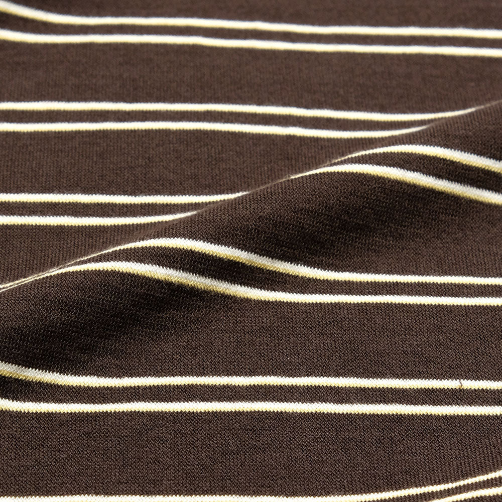 KAPTAIN SUNSHINE - Hard Twisted Stripe Jersey L/S Tee - KS26SCS07