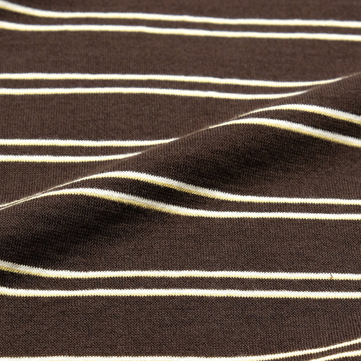 KAPTAIN SUNSHINE - Hard Twisted Stripe Jersey L/S Tee - KS26SCS07