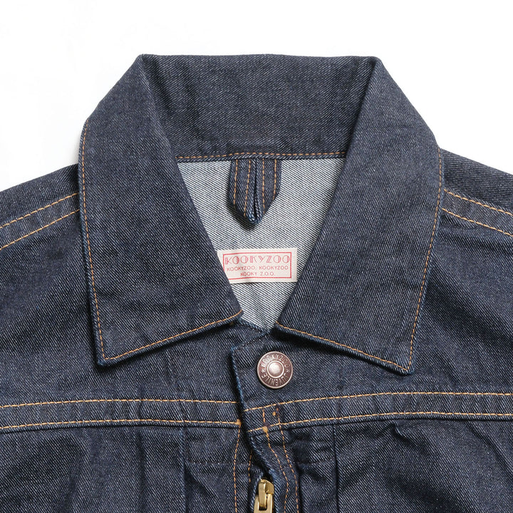 KOOKYZOO - DINNER JEAN JACKET - ONE WASH - KZF6-06-1