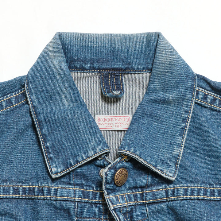 KOOKYZOO - DINNER JEAN JACKET - USED WASH - KZF6-06-2