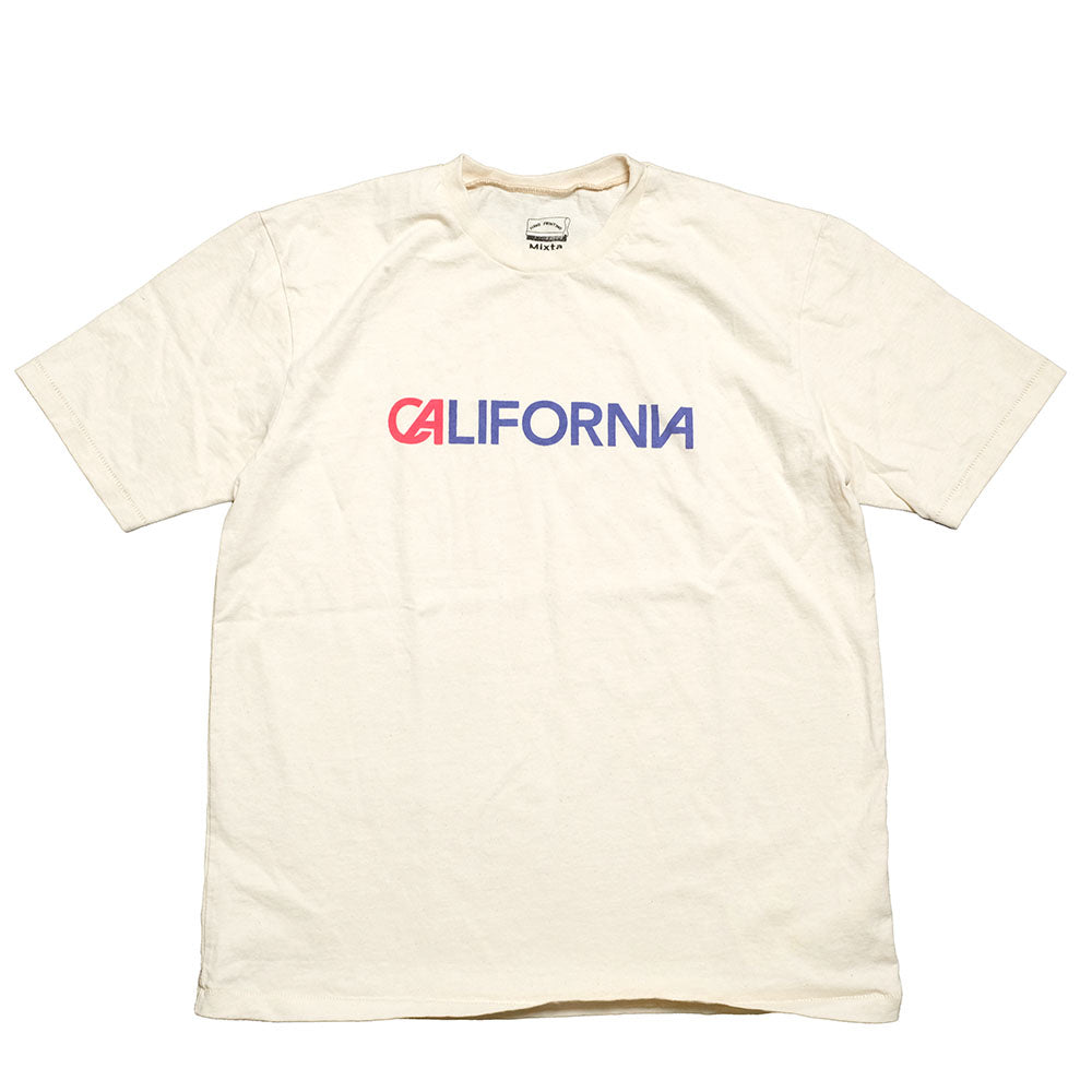 Mixta  - CREW NECK PRINT TEE - CALIFORNIA - MI23-CAL