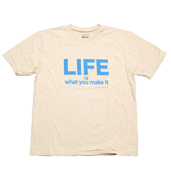 Mixta  - CREW NECK PRINT TEE - LIFE - MI23-LIF