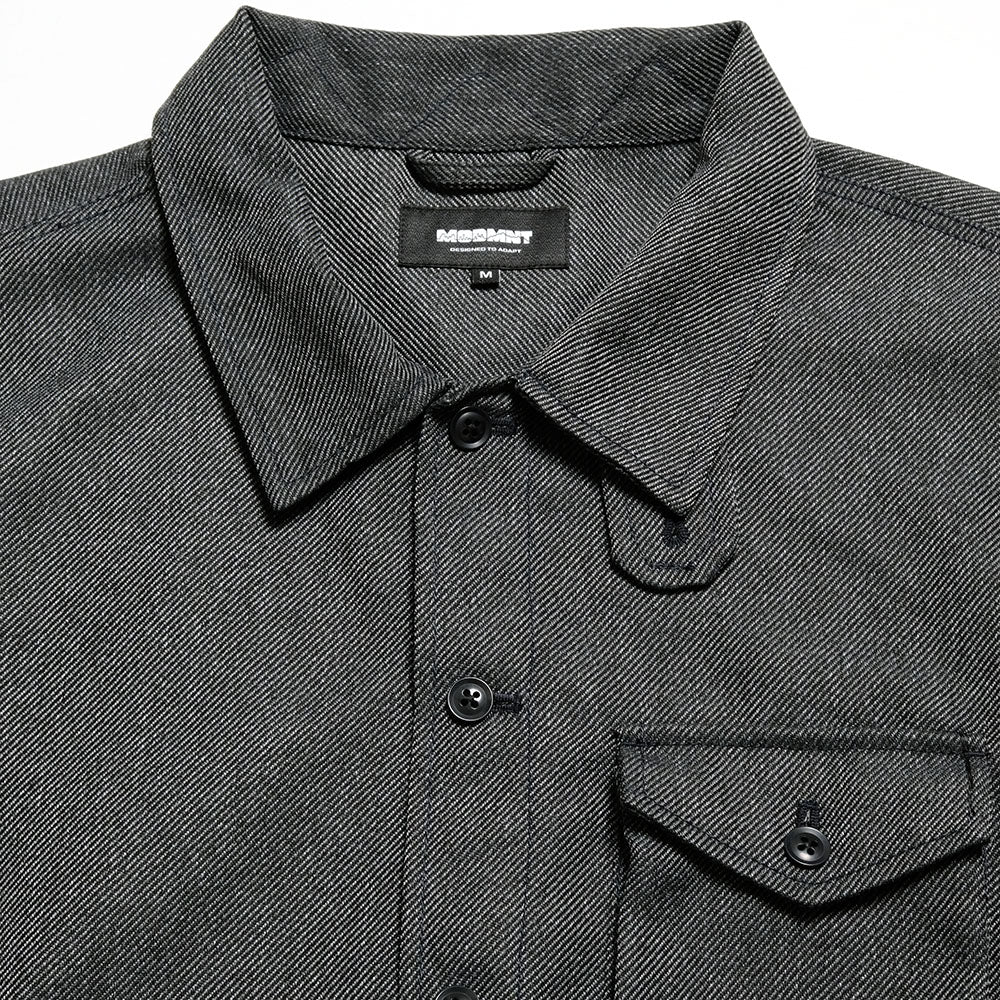 MODMNT - T/TWEED UTILITY CPO SHIRT - NA25F1I015