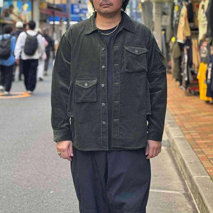 MODMNT - CORDUROY UTILITY CPO SHIRT - NA26F1I016