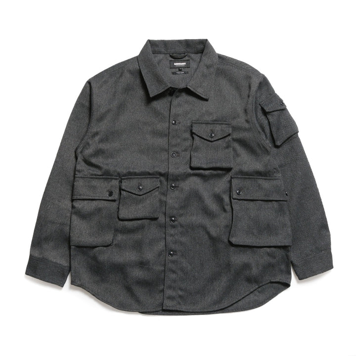 MODMNT - T/TWEED UTILITY CPO SHIRT - NA26F1I015
