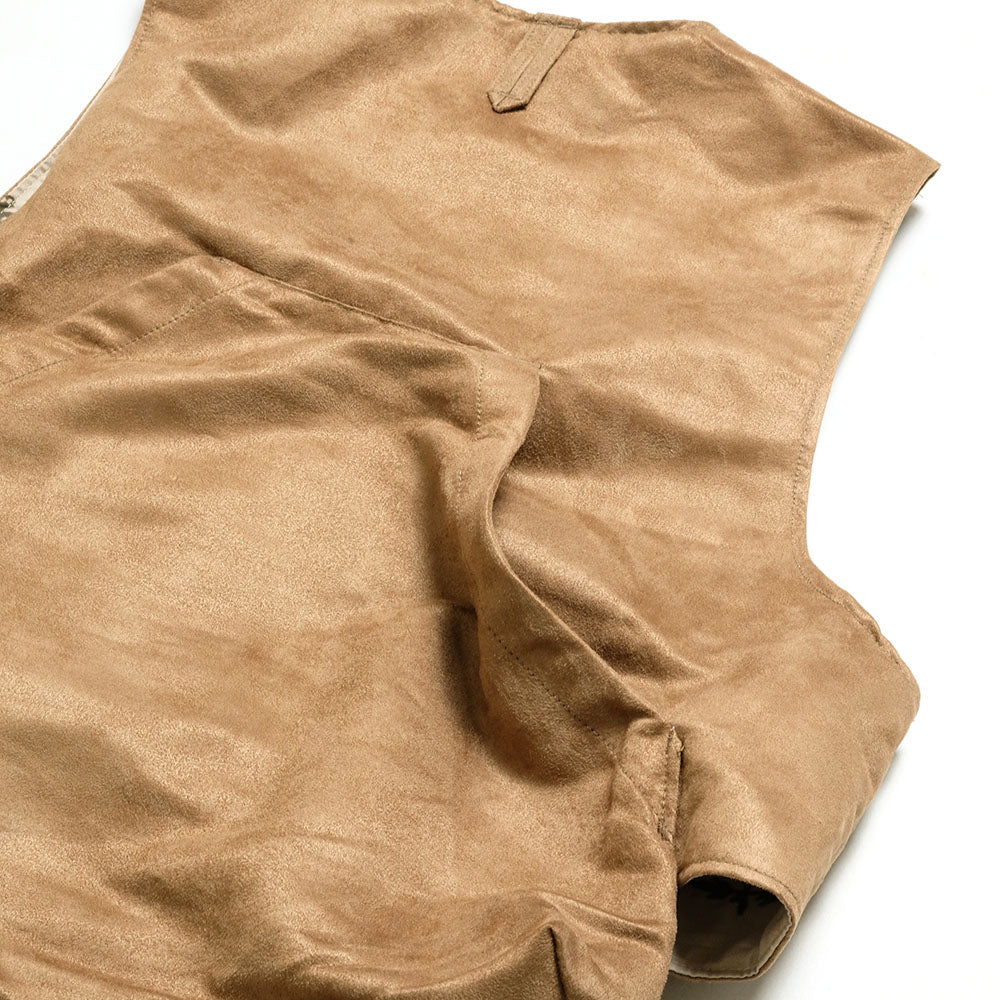 Engineered Garments - Fowl Vest - Polyester Fake Suede - NQ123
