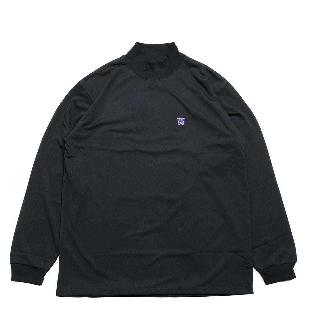 Needles  - L/S Mock Neck T-shirt - Poly Jersey - NS270
