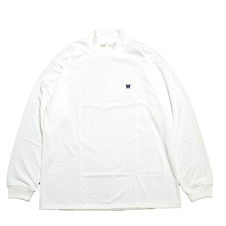 Needles  - L/S Mock Neck T-shirt - Poly Jersey - NS270