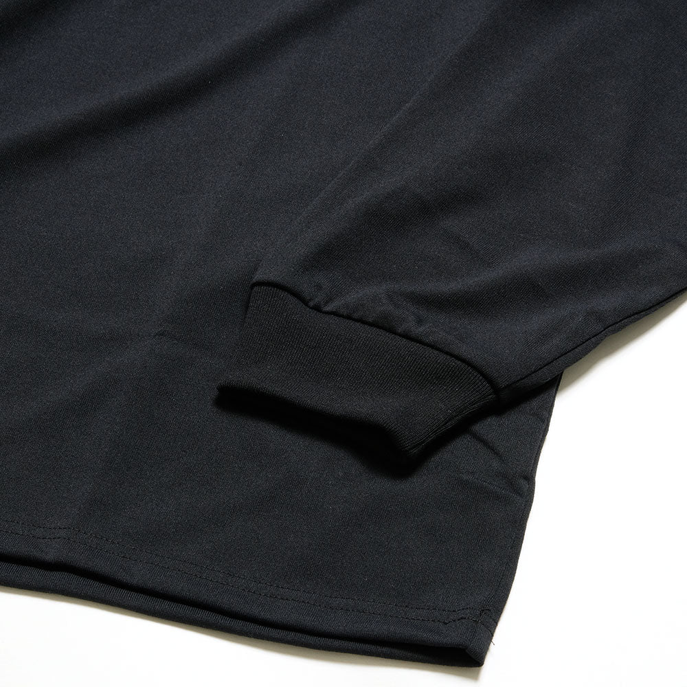 Needles  - L/S Mock Neck T-shirt - Poly Jersey - NS270