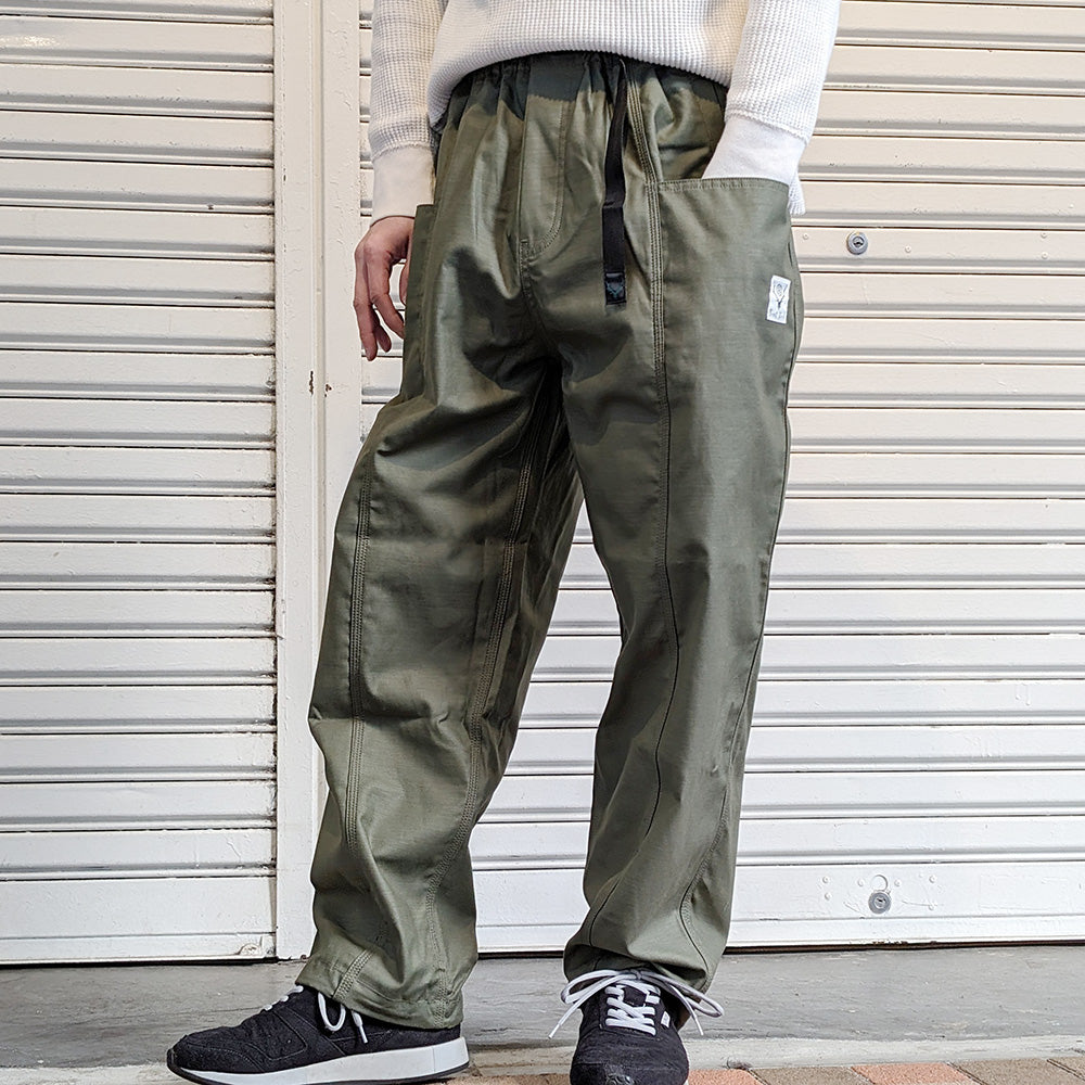 SOUTH2 WEST8 - Belted C.S. Pant - Cotton Back Sateen - OT541