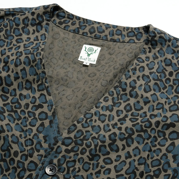 SOUTH2 WEST8 - V-Neck Jacket - Flannel Cloth / Printed - OT580